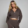 MP Women's Soft Touch Zip Through Hoodie − ženska dukserica − čokolada