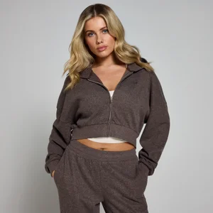 MP Women's Soft Touch Zip Through Hoodie − ženska dukserica − čokolada - Size XS