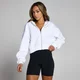 MP Women's Basics Zip Through Cropped Hoodie - ženska dukserica - bela