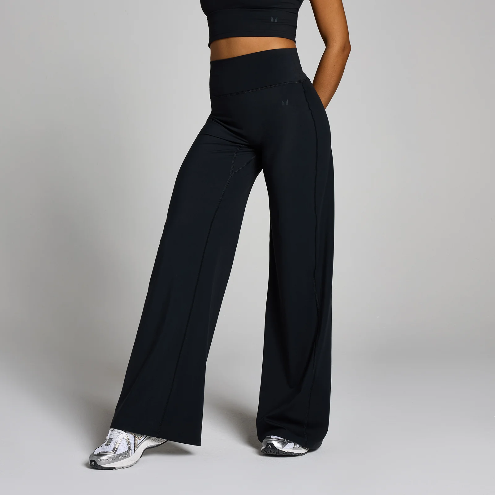 MP Women's Tall Tempo Wide Leg Leggings - ženske helanke - crne - S Slika 1