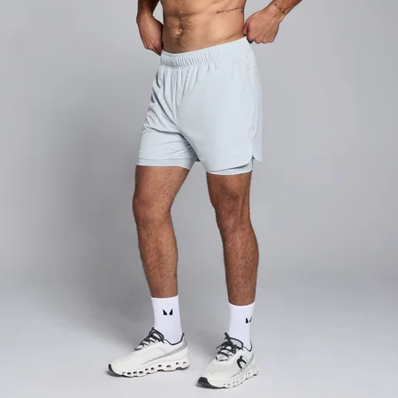 MP Men's 5" 2-in-1 Training Shorts − muški šorts 2 u 1 − bledoplavi