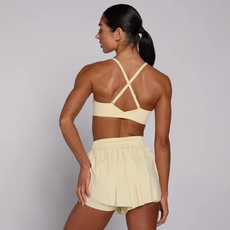 MP женски Tempo Twist Back спортски грудњак - Butter