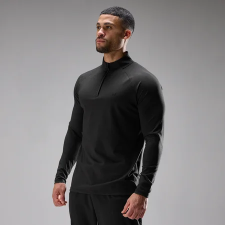 MP Muški Training Ultra Jersey 1/4 Zip - Crna