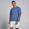 MP Muška Hybrid Oversized Mrežasta Majica - Kamen Plava