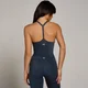 Женска Tempo Strappy Racerback мајица MP - Tamno Teget