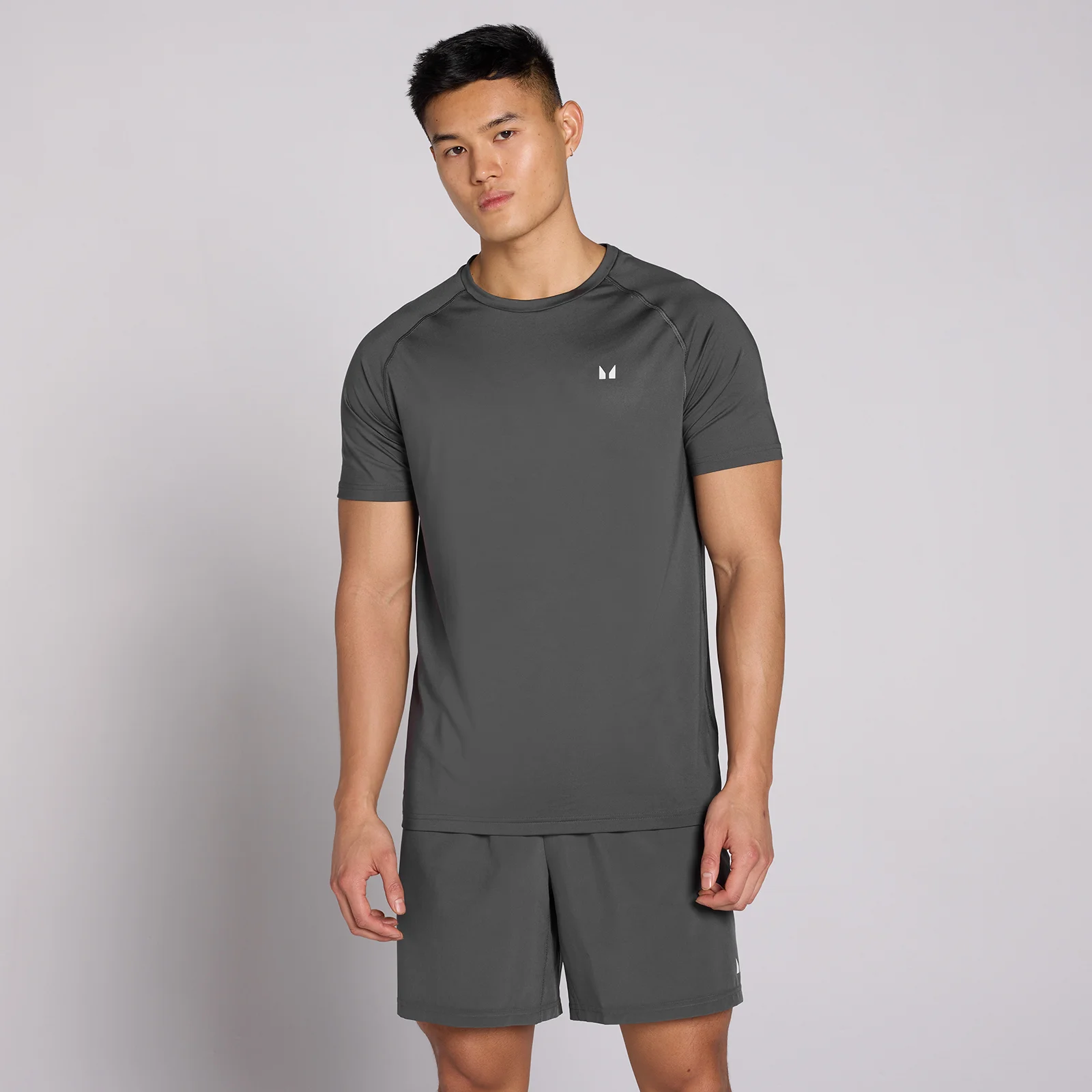 MP Men's Training Short Sleeve T-Shirt - Dark Grey - S Slika 1