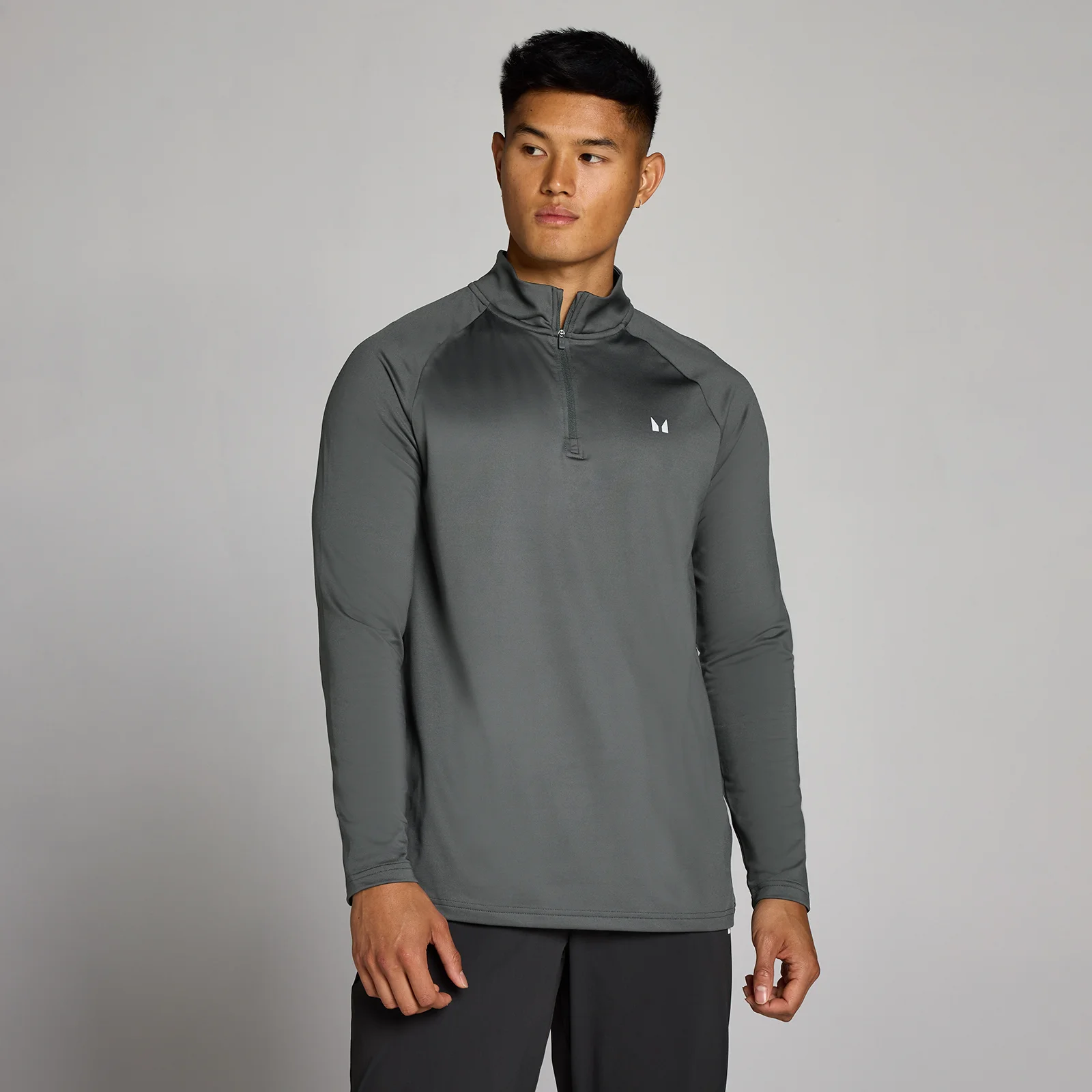 MP Muški training 1/4 zip - Tamno siva - M Slika 1