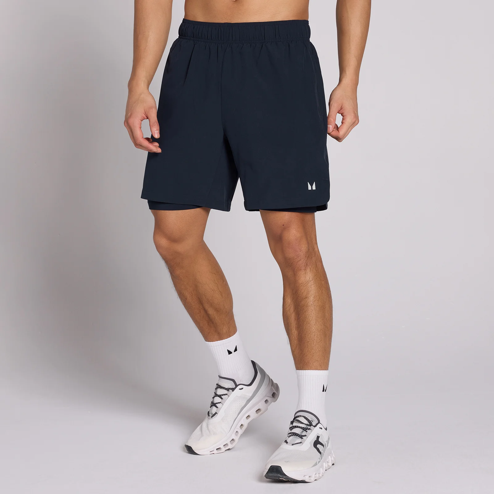 MP Men's 7" 2-in-1 Training Shorts - Dark Navy - S Slika 1