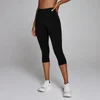 MP Ženski Hybrid Seamless Capri Helanke - Crna