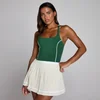 MP ženska Tempo kontrastna majica sa bretelama i racerback leđima - racing zelena