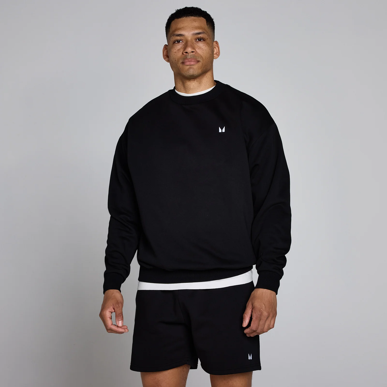 MP Men's Rest Day Oversized Sweatshirt - Black - M Slika 1