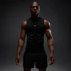 MP muška Hero Muscle Fit bezšavna majica bez rukava - isprana crna/alfa zelena