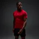 MP muška kratkih rukava baselayer majica - hero crvena