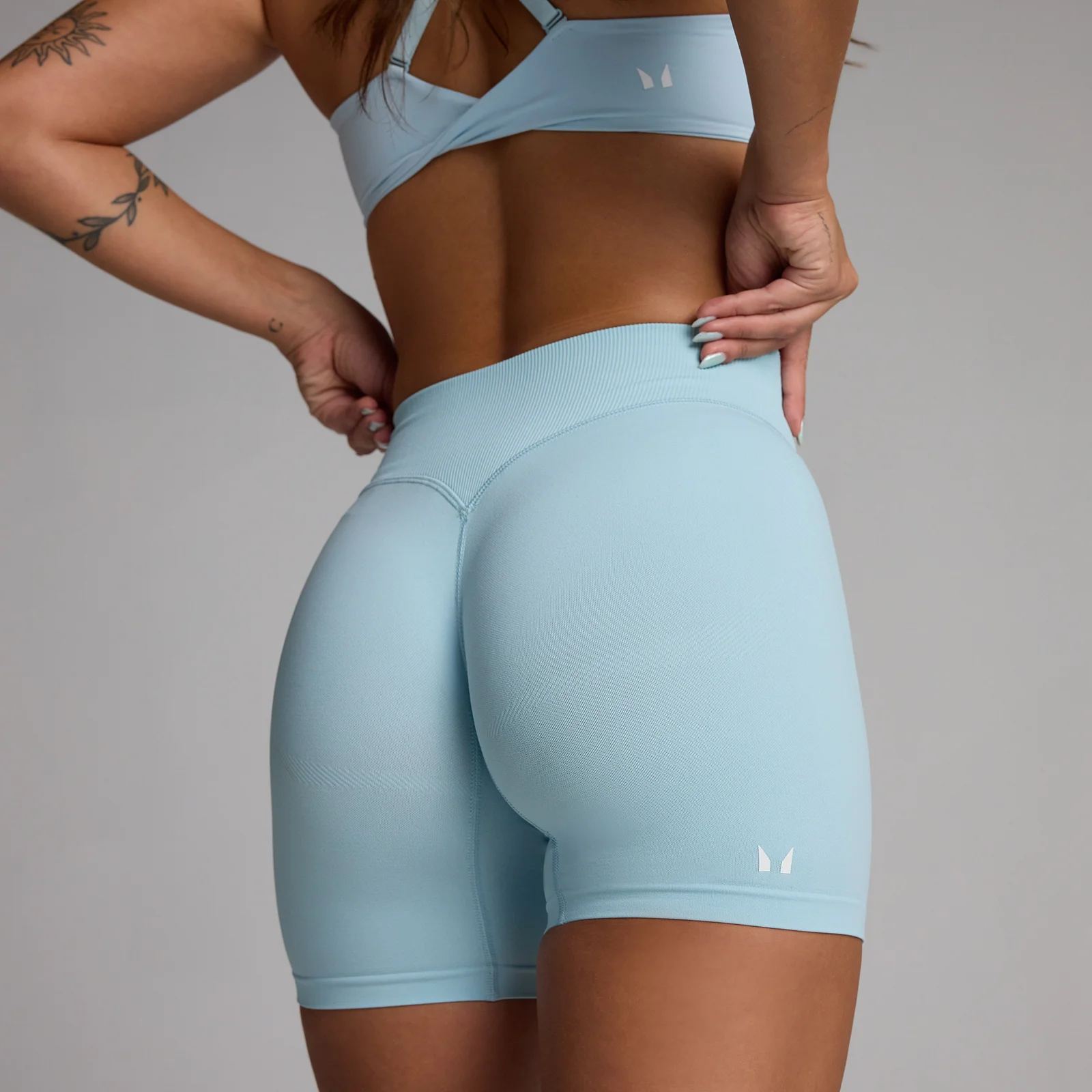 MP Women's Tempo Seamless šorc - Nebesko plava - M Slika 1