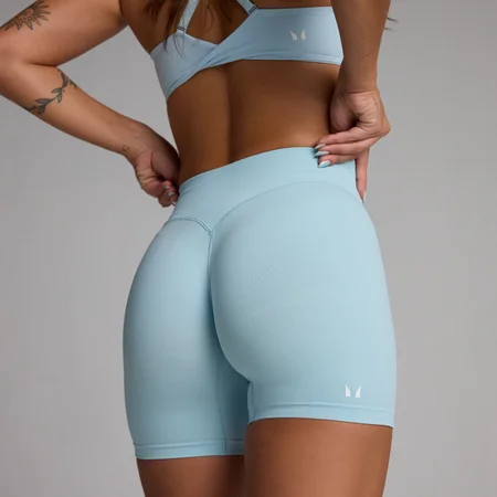 MP Women's Tempo Seamless šorc - Nebesko plava