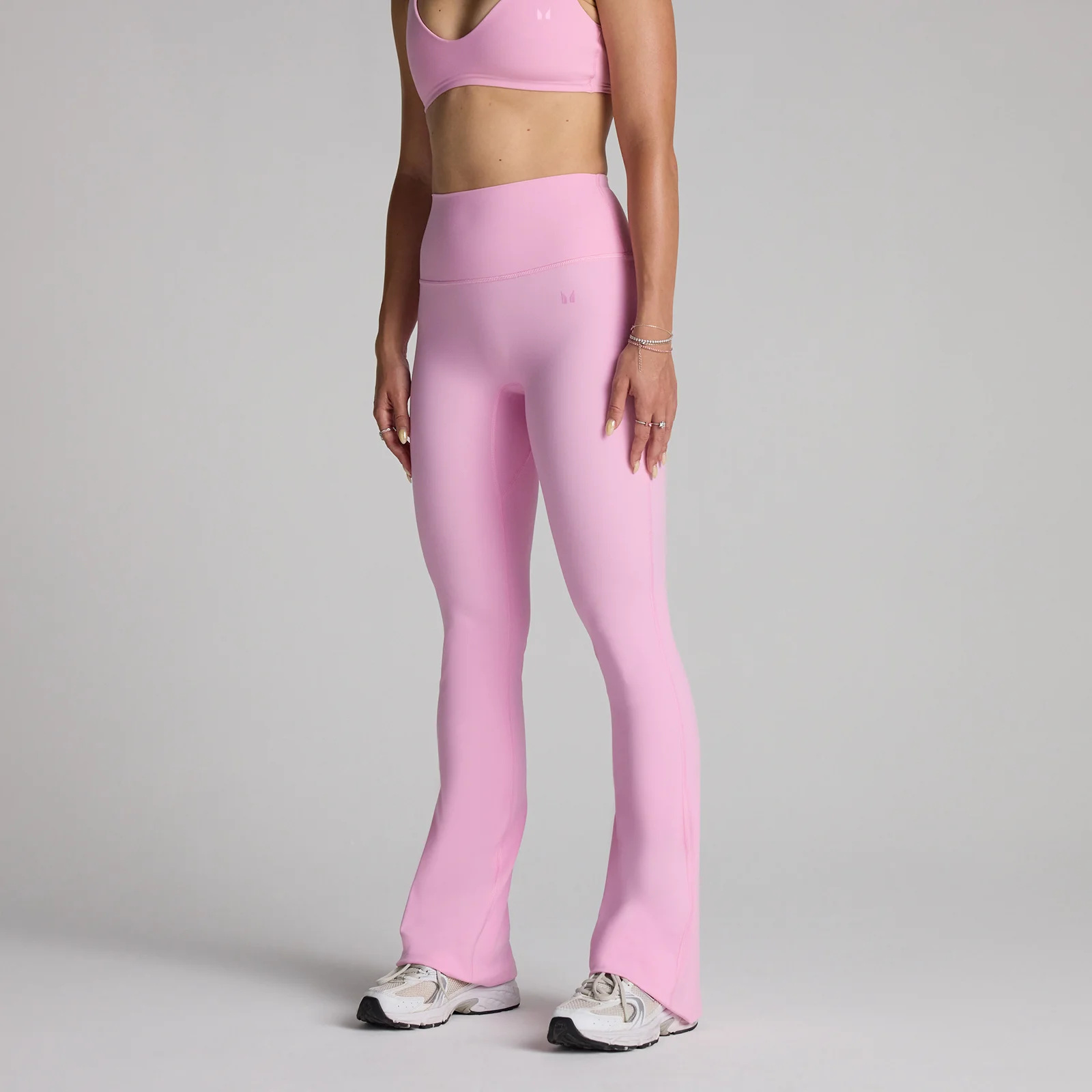 MP Women's Tempo Flared Leggings - Roza - L Slika 1