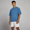 MP Muška Isprana Oversized Pamučna Majica - Track Blue