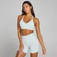 MP Women's Tempo Ultra Seamless sportski grudnjak - Plava aura