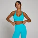 MP Women's Tempo Ultra Seamless sportski grudnjak - Električno plava