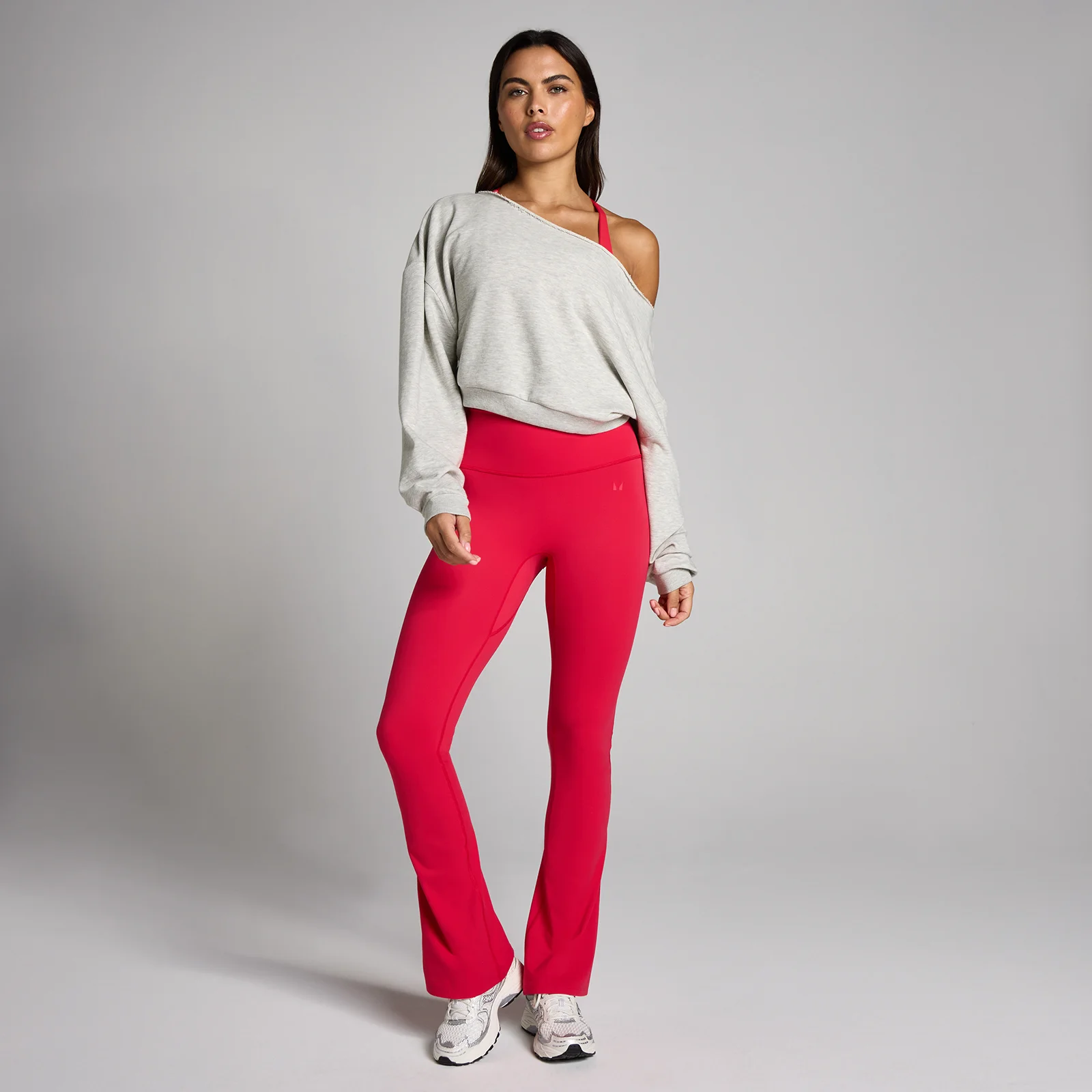 MP Ženski Off The Shoulder Dukserica - Grey Marl - S Slika 3