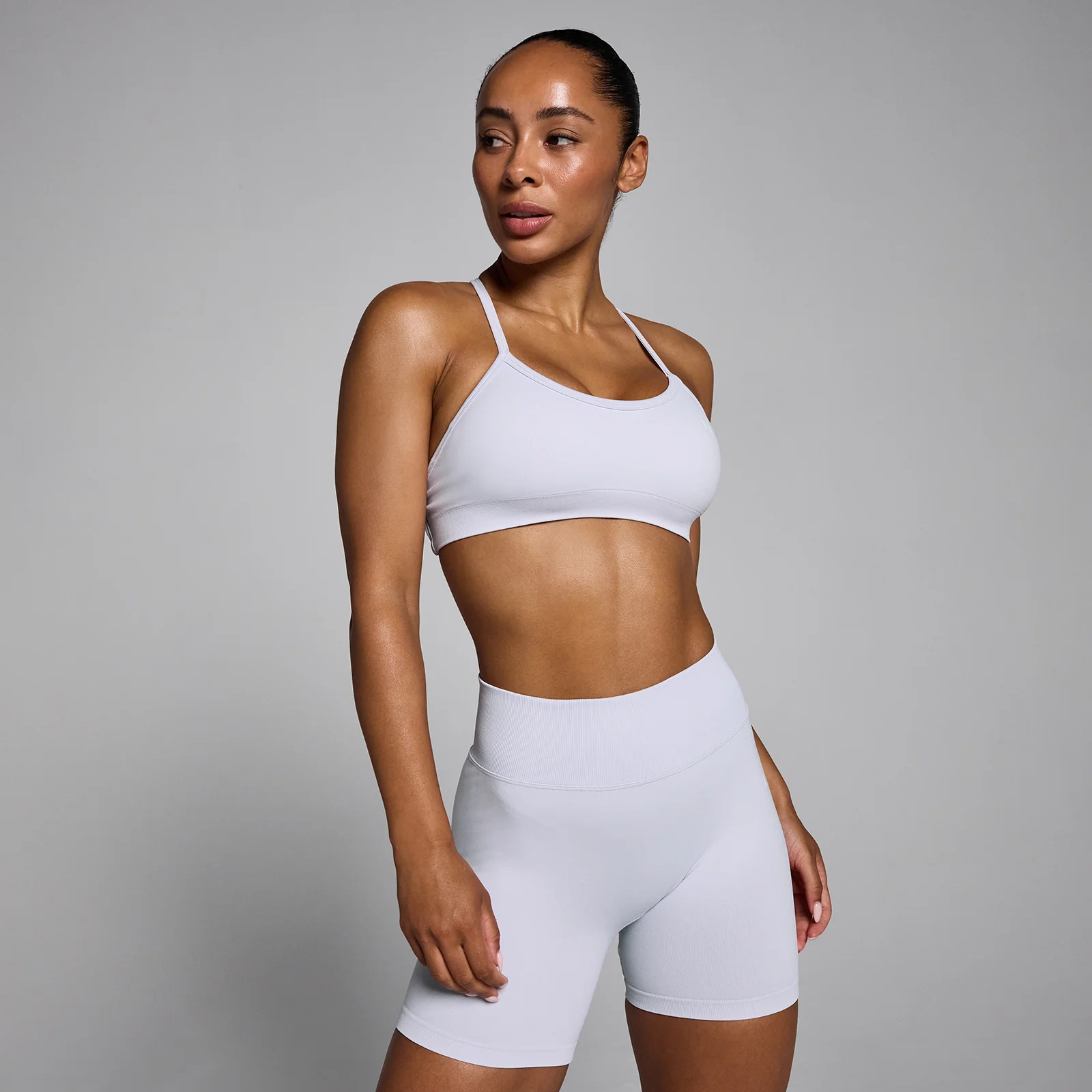 MP Women's Lift Seamless Strappy Grudnjak - Chalk Dust - M Slika 1