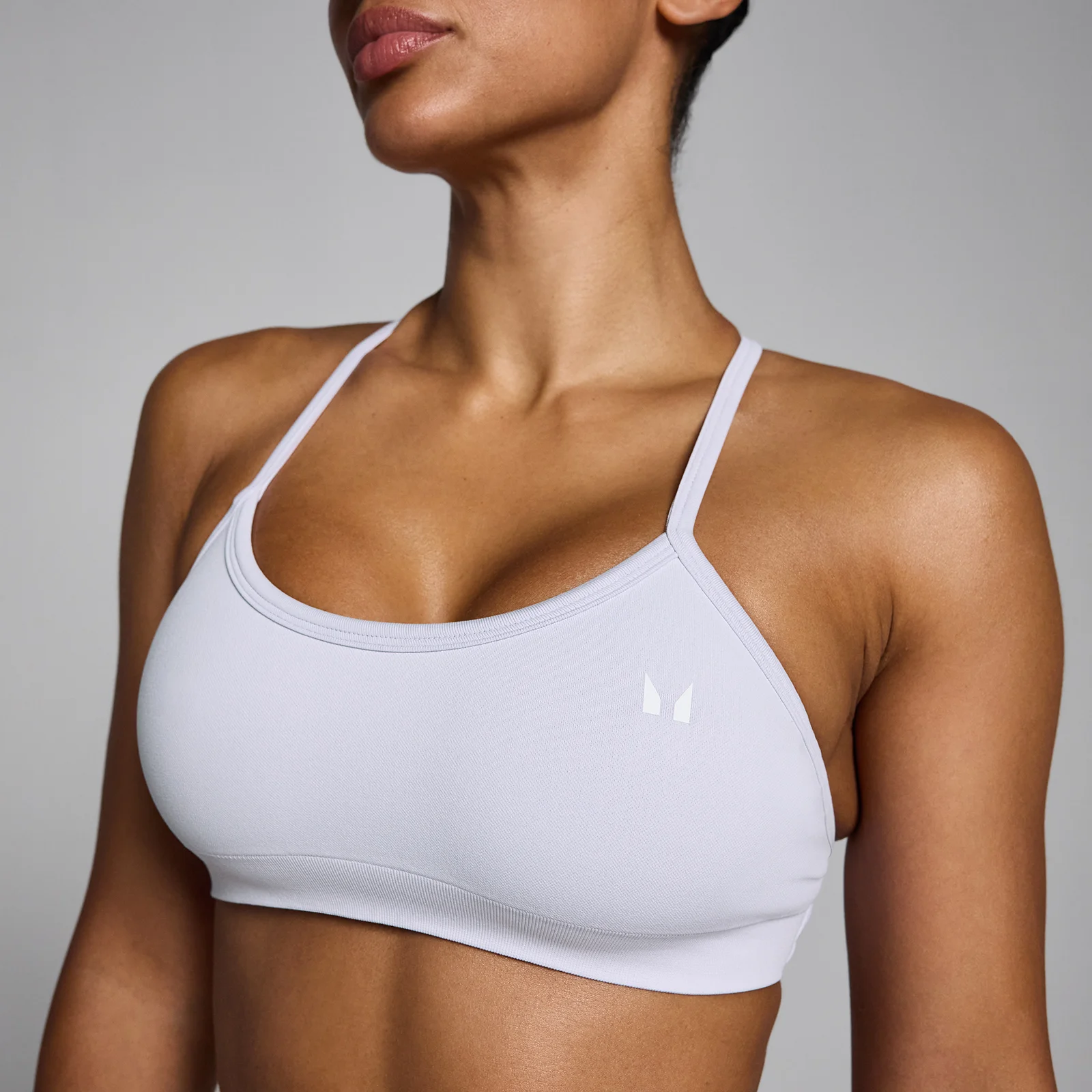 MP Women's Lift Seamless Strappy Grudnjak - Chalk Dust - M Slika 4