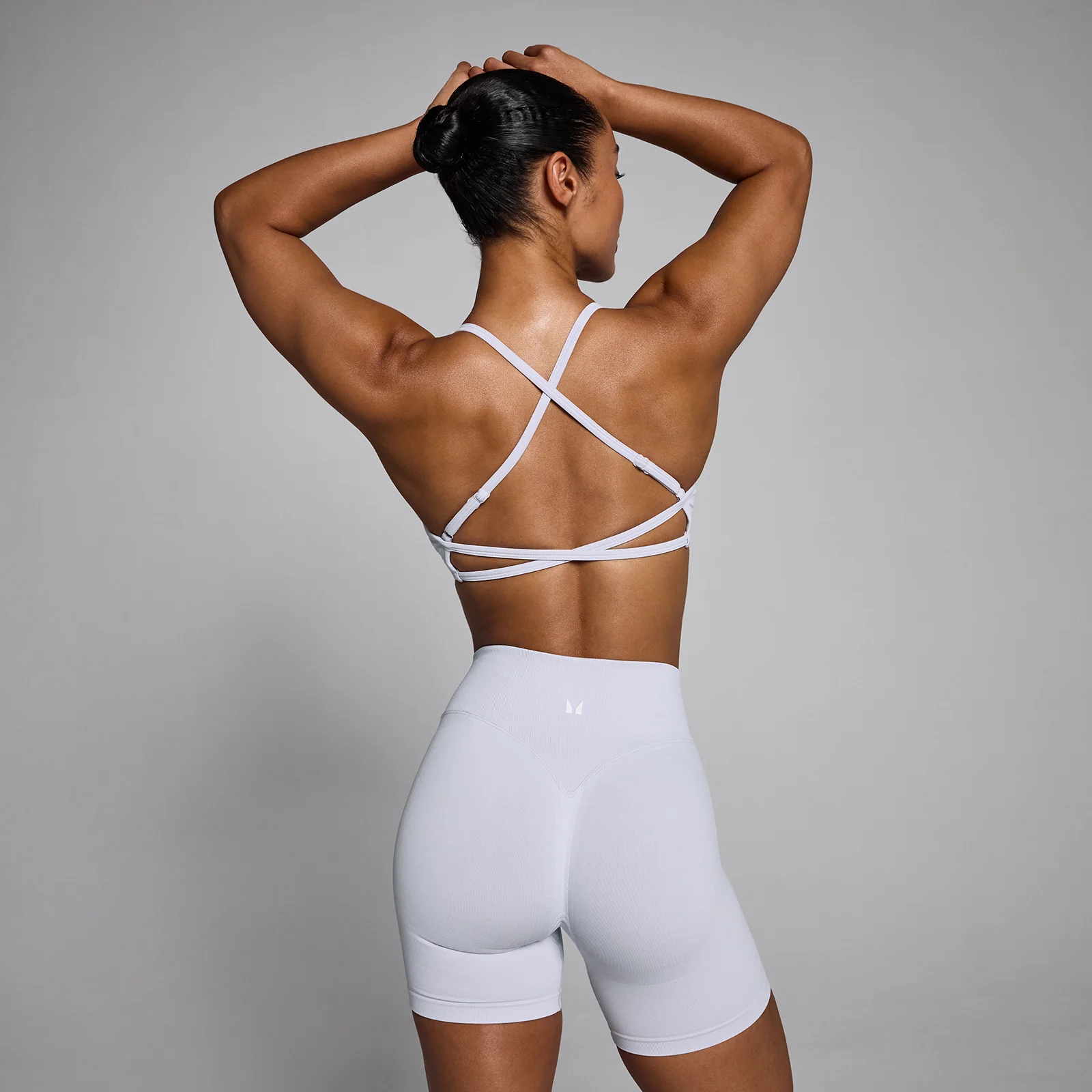 MP Women's Lift Seamless Strappy Grudnjak - Chalk Dust - M Slika 2