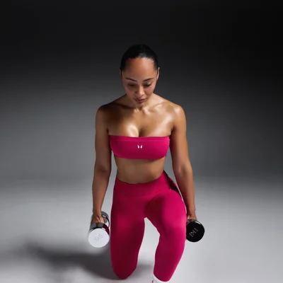 MP Ženske Lift Seamless Helanke - Bold Berry - M Slika 6
