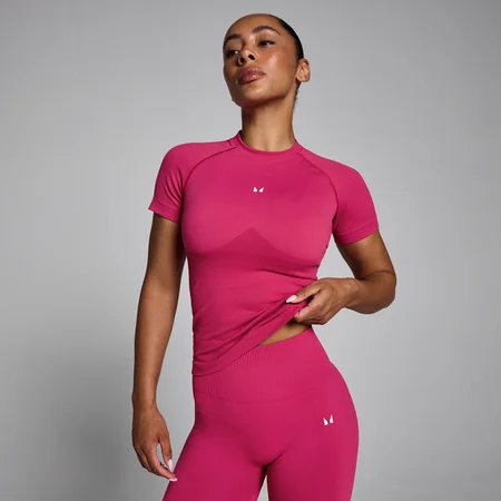 MP Ženska Lift Seamless Body Fit Majica - Bold Berry