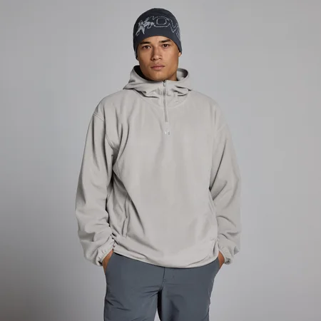 MP muška fleece dukserica sa zipom 1/4 - Sustained siva