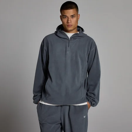 MP muška fleece dukserica sa zipom 1/4 - Granit
