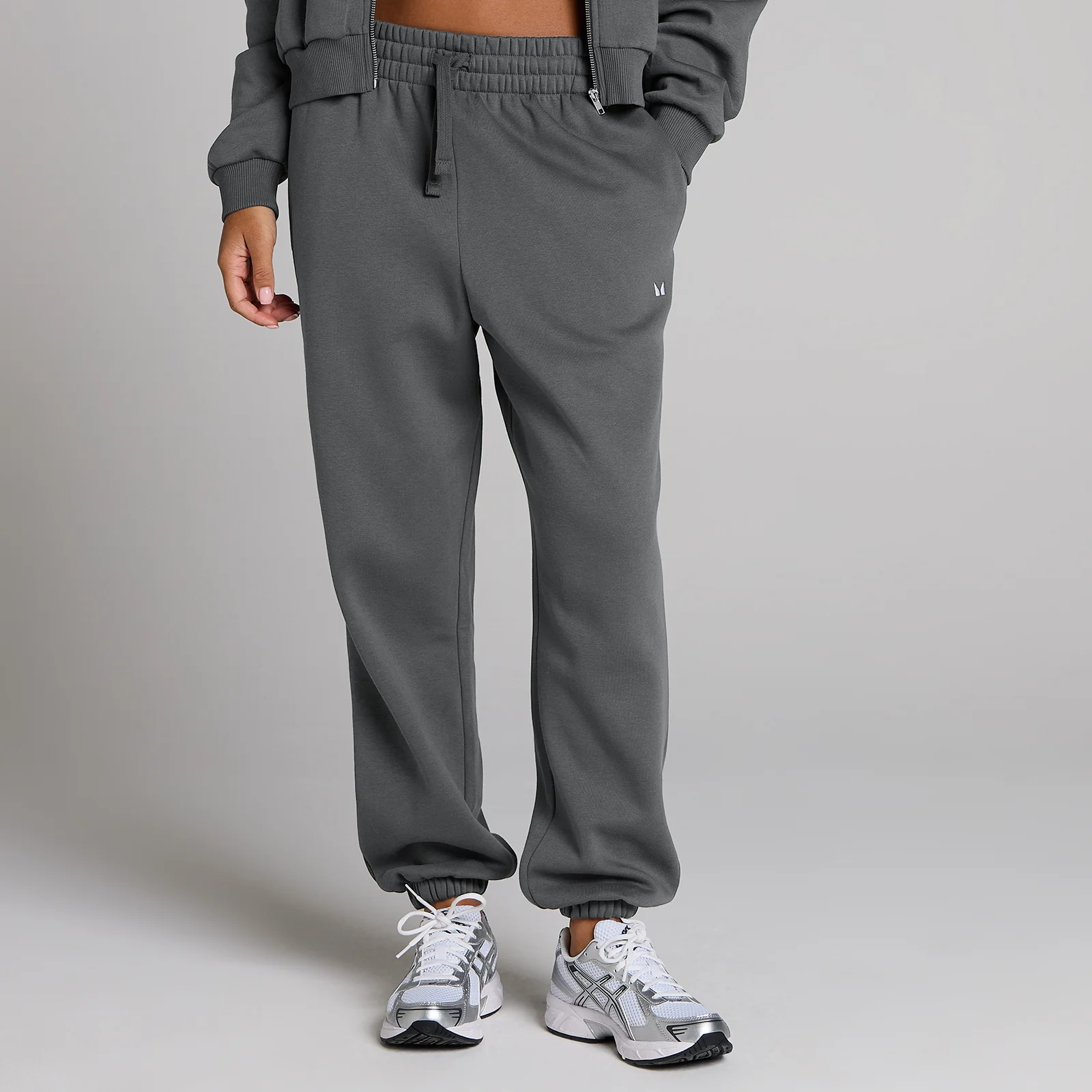 MP Women's Basics Oversized Joggers - Tamno Siva - S Slika 1