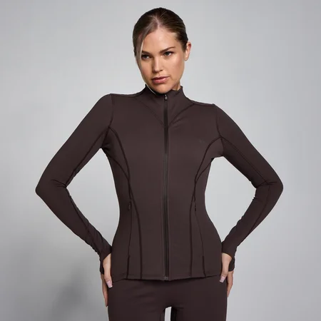 MP Women's SculptForm jakna sa patentom - Kakao