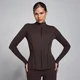 MP Women's SculptForm jakna sa patentom - Kakao