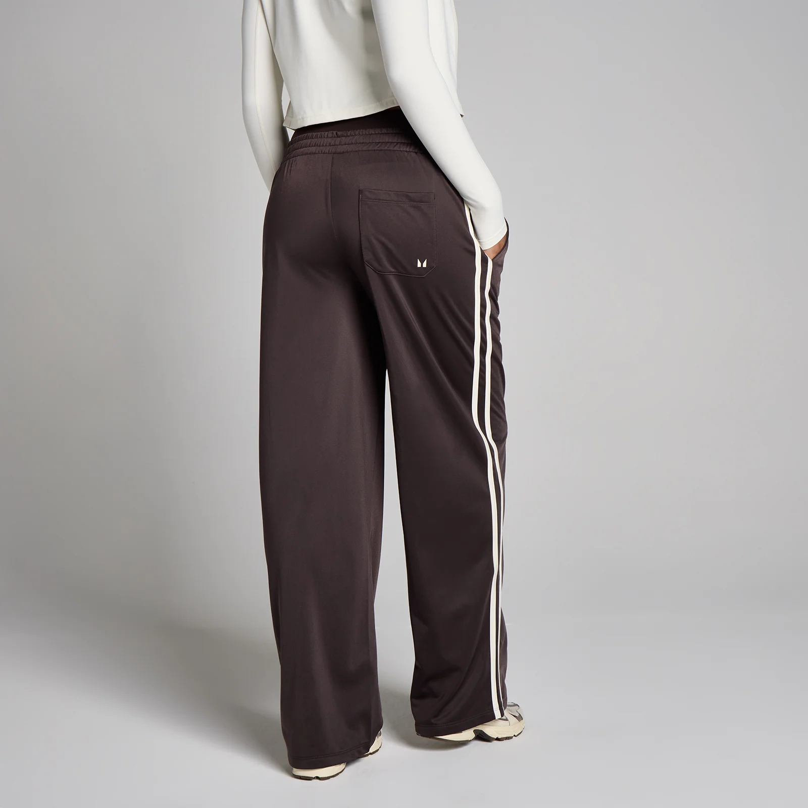 MP Ženske Tricot Track ravne trenерке - Kakao/Vanila - XS Slika 1