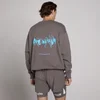 MP Unisex Hybrid Graphic Dukser - Pepeljasto Siva
