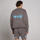 MP Unisex Hybrid Graphic Dukser - Pepeljasto Siva