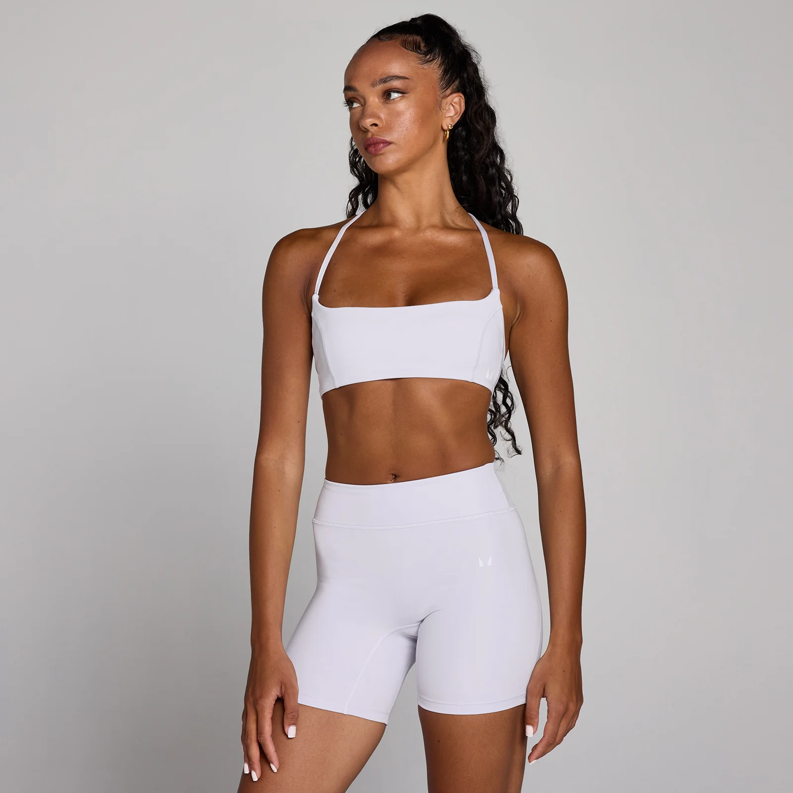 MP Ženski Trening Grudnjak sa Otvorenim Leđima - Chalk Dust - M Slika 1