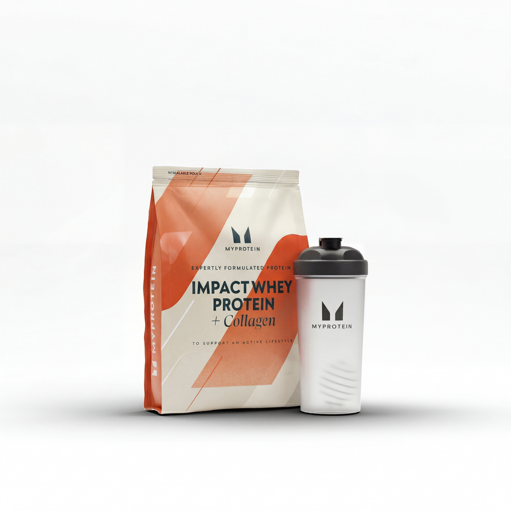 Paketić Impact Protein - 30servings - Shaker - Chocolate (+Collagen) Slika 1